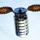 Una cápsula Cygnus. Imagen: NASA